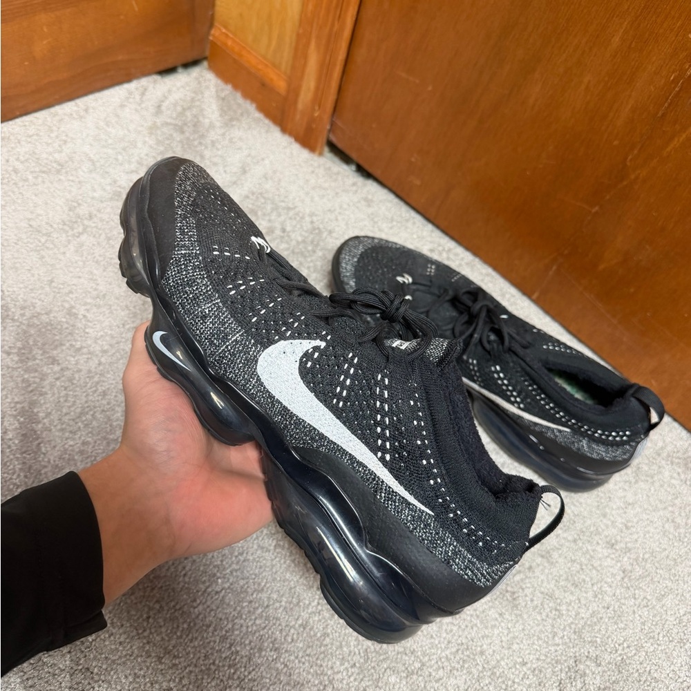 Nike Black and Gray VaporMax Shoes